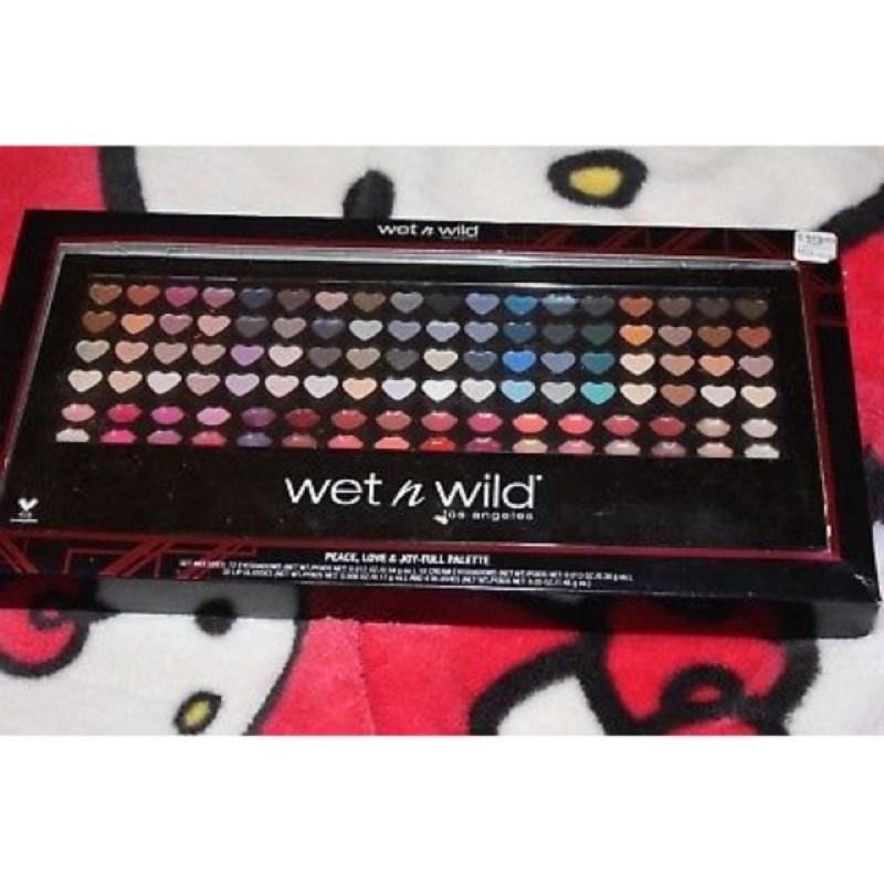 bộ trang điểm mắt môi Wet n wild móp hộp