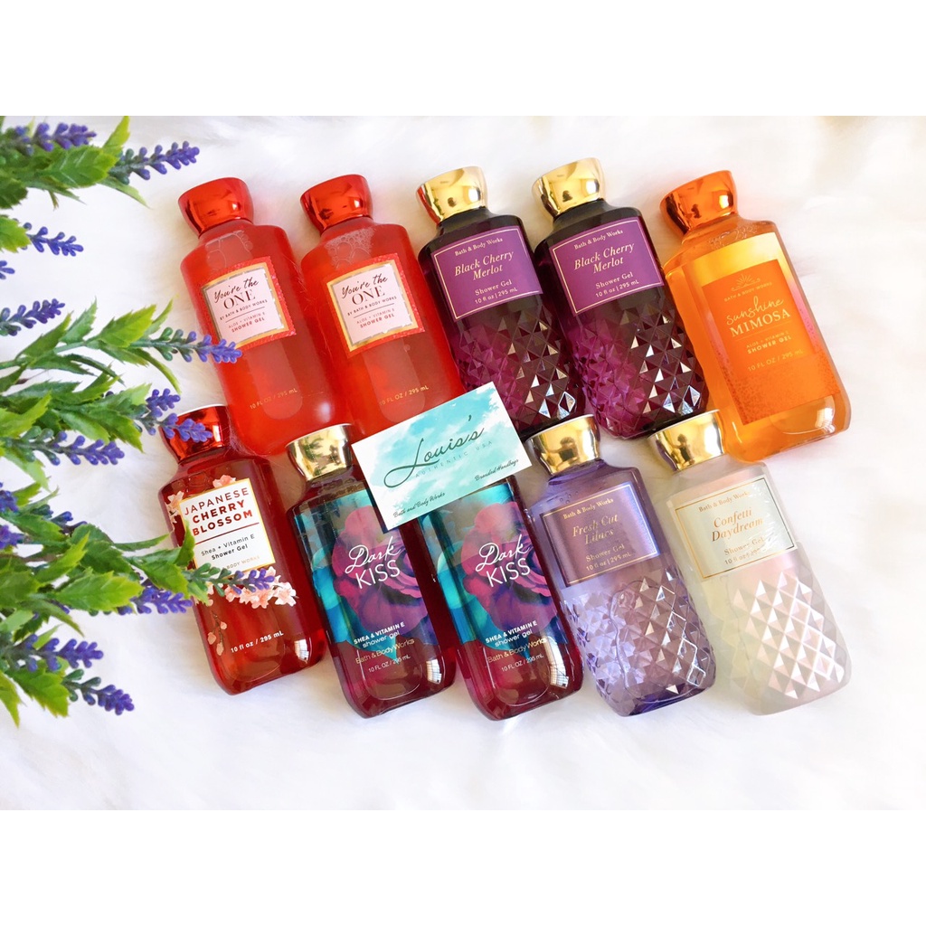 Gel tắm hương nước hoa toàn thân Bath & Body Works Mỹ