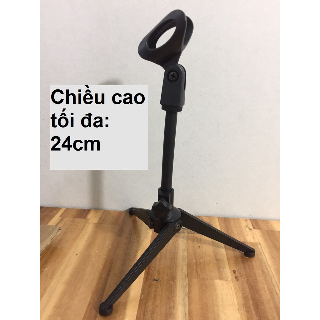 Giá đỡ micro 3 chân có thể thay đổi chiều cao