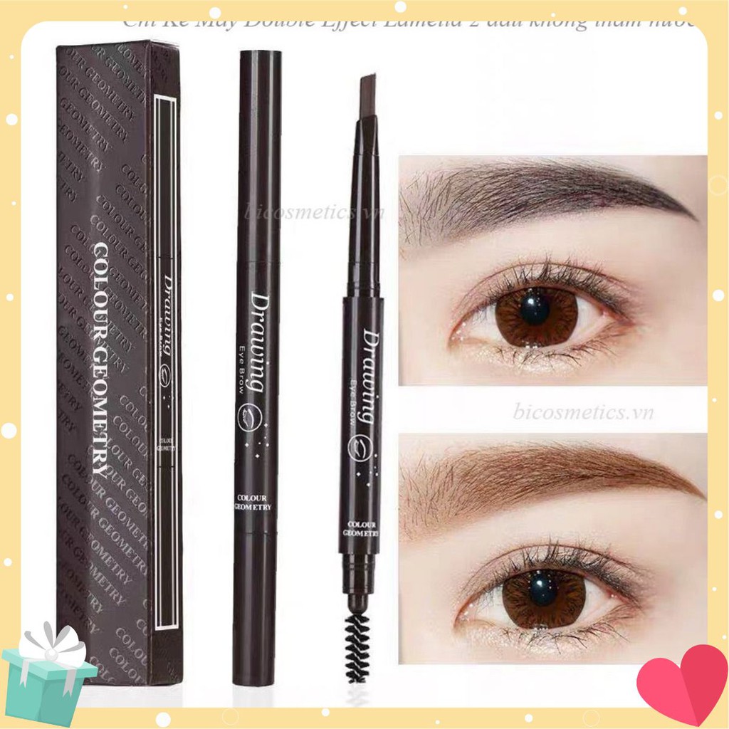 Chì Kẻ Mày 🎀 Chì Kẻ Mày 2 Đầu Siêu Hot Drawing Colour Geometry Hàng Nội Địa Trung Cao Cấp 🎀 [Chi Ke May] | BigBuy360 - bigbuy360.vn