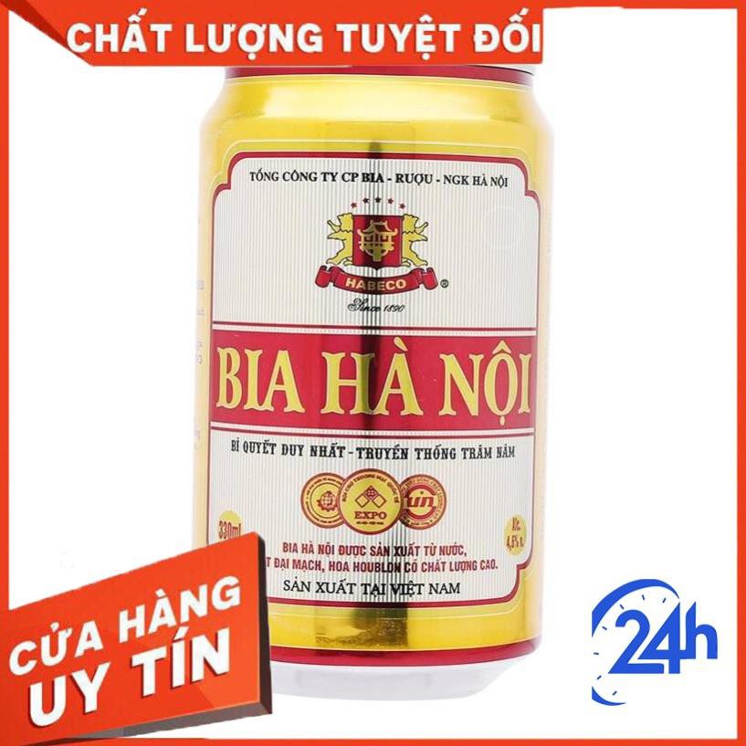Bia Hà Nội thùng 24 lon 330ml