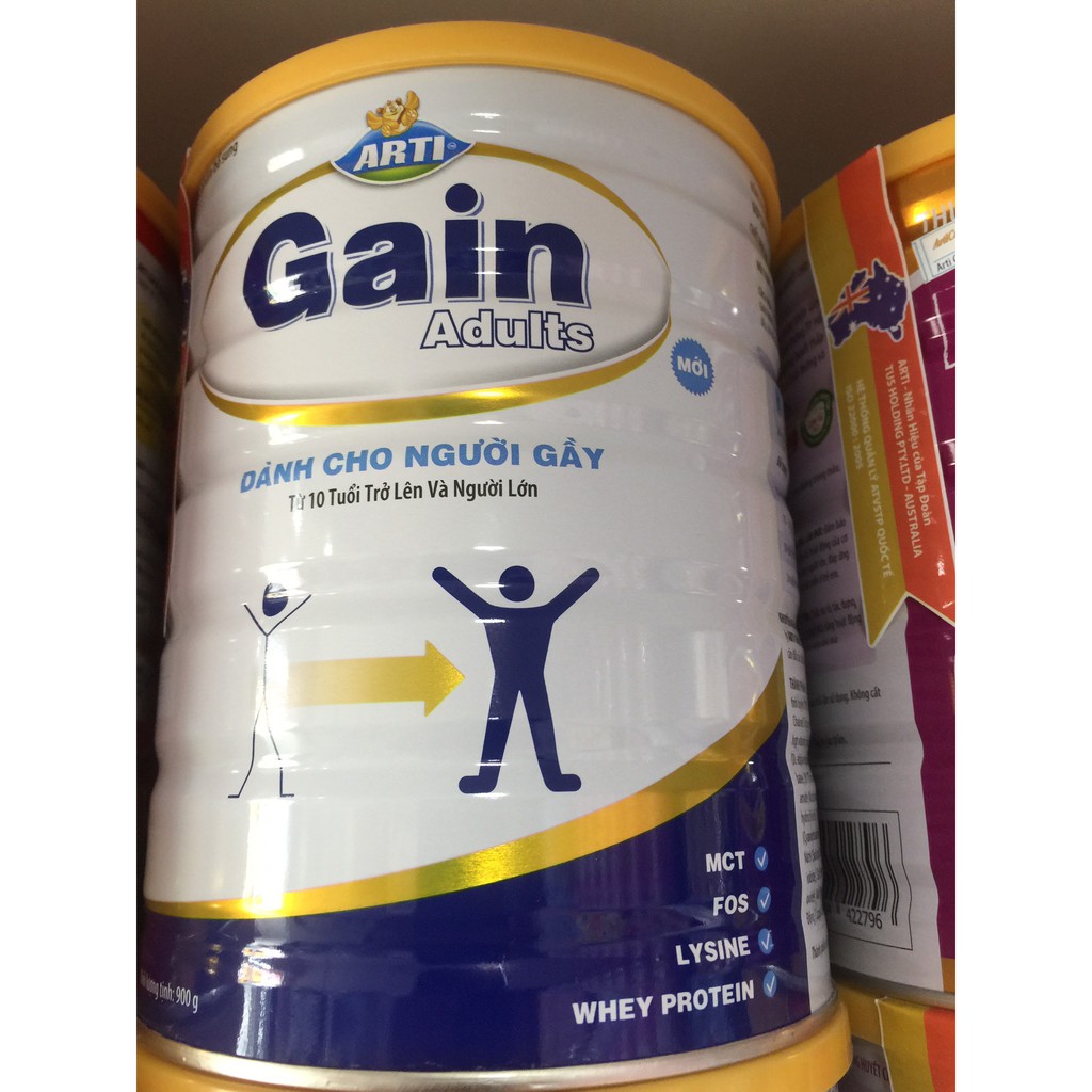 Sữa Arti Gain 900g - Tăng cân hiệu quả cho trẻ gầy