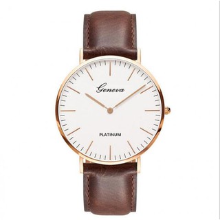 Đồng hồ dây da Geneva W020