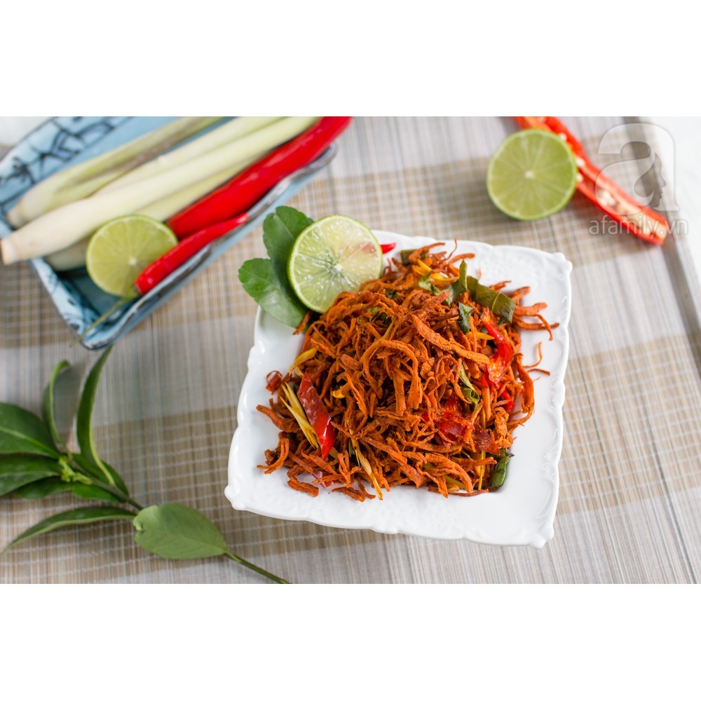 500g khô gà lá chanh (cay vừa) - Đặc sản Đà Nẵng | BigBuy360 - bigbuy360.vn