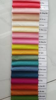 BẢNG MÀU ÁO THUN TRƠN 2X