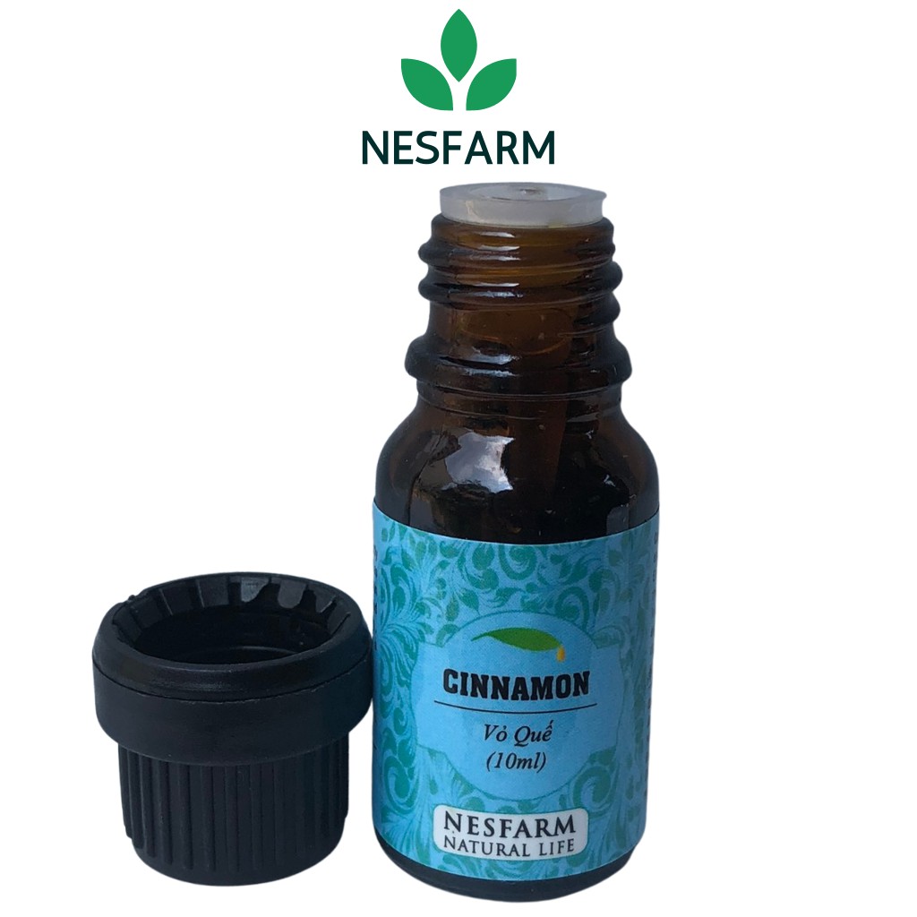 Tinh dầu quế thơm phòng thiên nhiên nguyên chất đuổi muỗi khử mùi NESFARM Q10