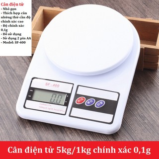 Cân điện tử nhà bếp 5kg/1kg độ chính xác 0,1g FS-400