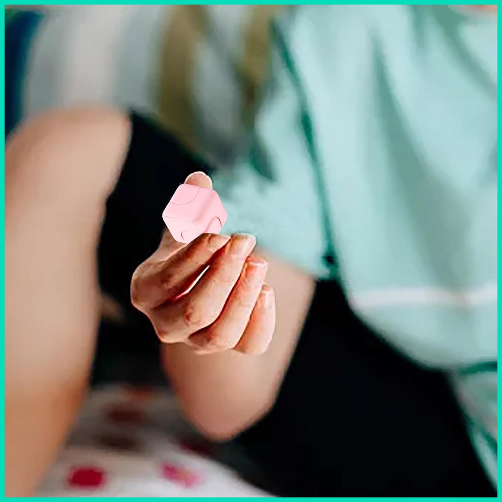 Con Quay Đồ Chơi Fidget Spinner HìNh KhốI Vuông, GiúP GiảM Stress