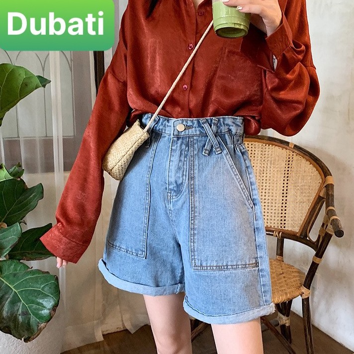 QUẦN SHORT SỌT JEAN LỬNG KIỂU NGỐ NỮ LƯNG CAO NÂNG MÔNG CAO CẤP-DB-226 - DUBATI FASHION