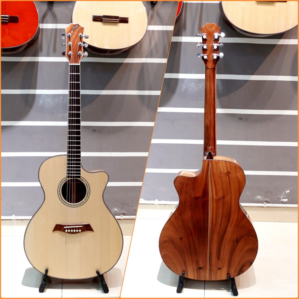 Đàn Guitar Acoustic MĐ 414 I Đàn Cao Cấp Gỗ Điệp I Đàn Bằng Gỗ Thịt Hàng Việt Nam Chất Lượng Cao