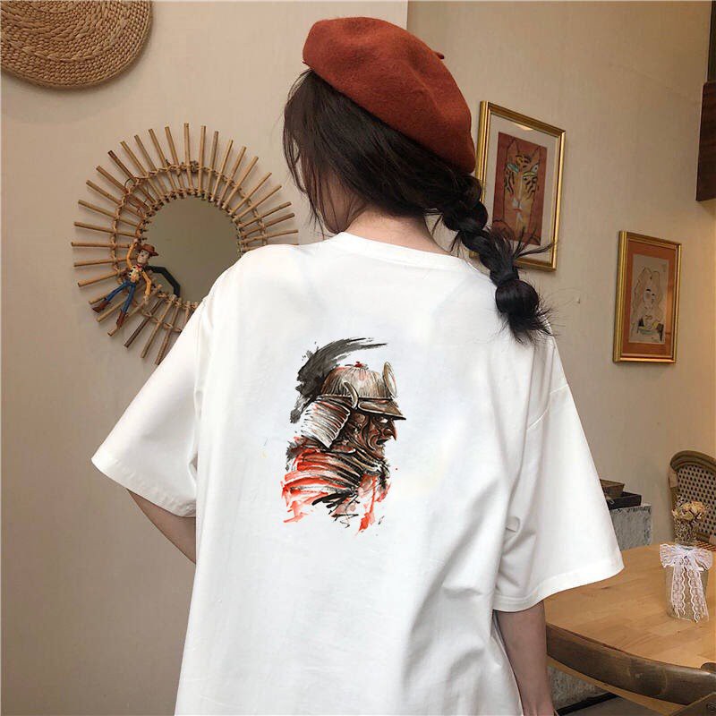 Áo thun tay lỡ nữ form rộng Samurai form rộng vải dày mịn 2020T1869