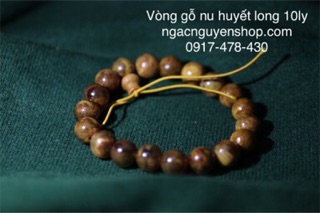 Vòng Gỗ Nu huyết long 10 ly