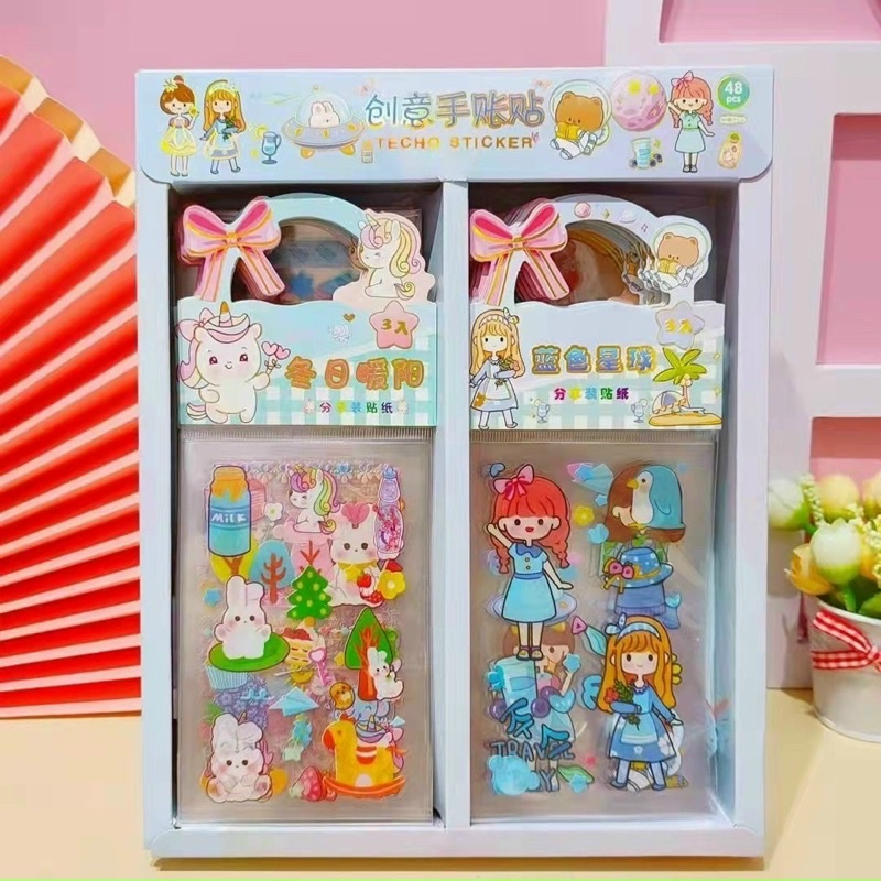 Túi sticker 3 tấm