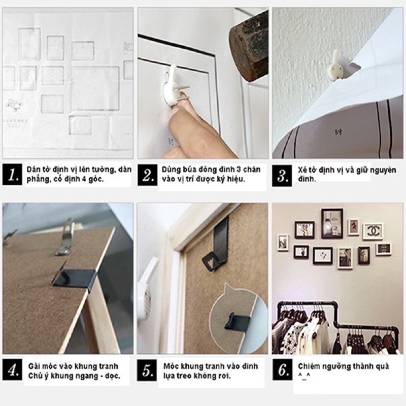 Khung ảnh, khung tranh vuông kích thước 40x40 để bàn, trang trí bàn - Decor Nhà Xinh