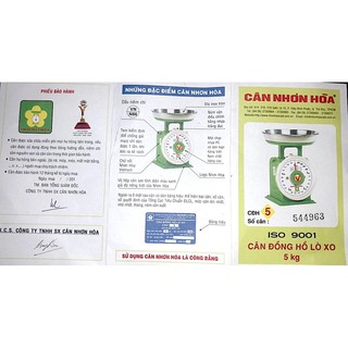 Cân nhựa 2 kg (CĐHN-2)