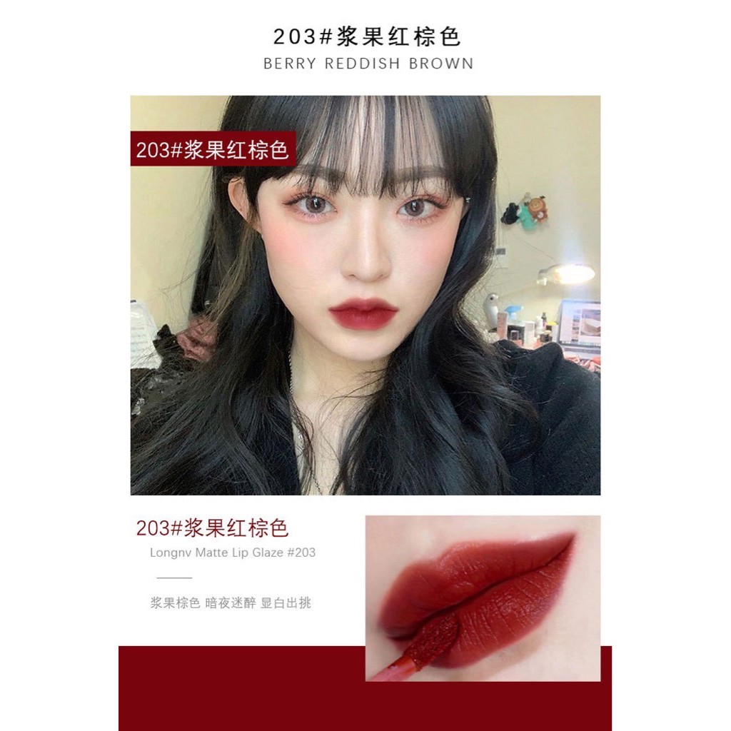 SÉT 4 SON MÔI Dai Shi CHỐNG NƯỚC CÓ DƯỠNG, KHÔNG CHÌ LÂU TRÔI CỔ TRANG K207 | BigBuy360 - bigbuy360.vn