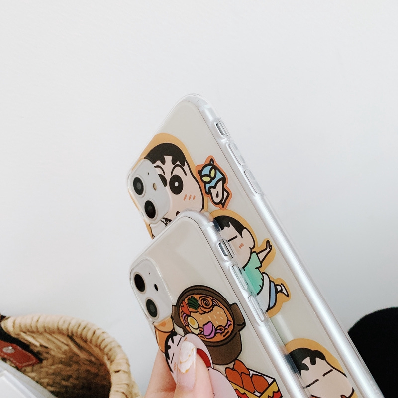 Ốp lưng iphone Ốp điện thoại hình cậu bé bút chì đáng yêu sáng tạo chống rơi vỡ cho IPHONE11PRO MAX 7/8PLUS/XR X/13/13PRO/13PROMAX/13MINI12PRO/12PROMAX/12MINI/12 Dinuo case