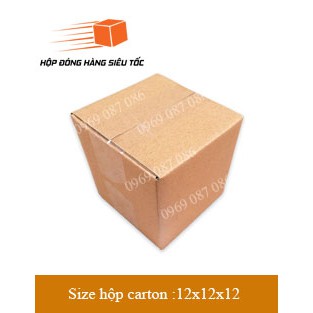 12x12x12 1 Hộp carton đóng hàng