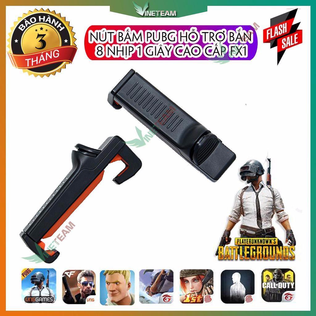 Nút bấm PUBG hỗ trợ bắn 12 nhịp 1 giây cao cấp FX1 (Bộ gồm 1 cái) -dc4025