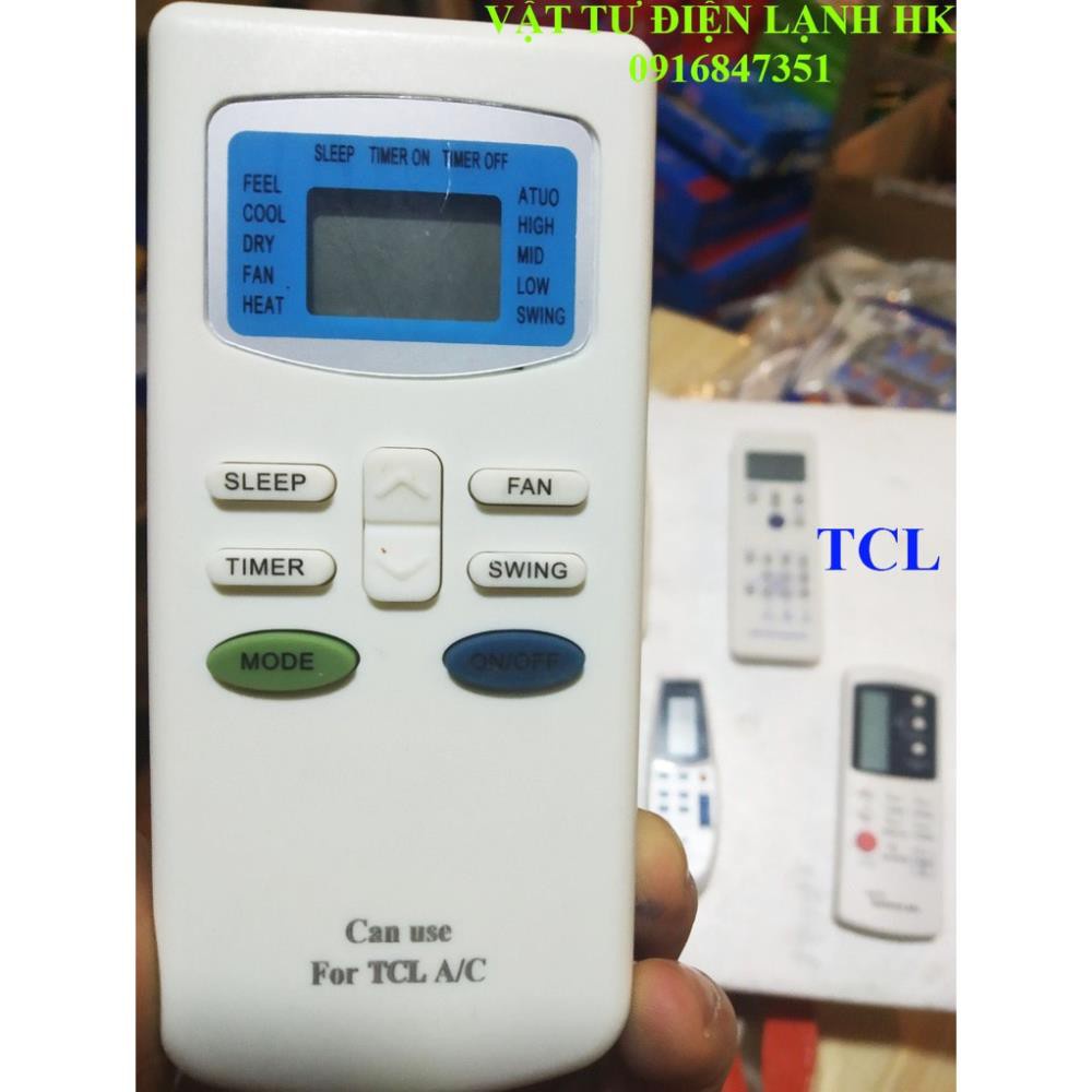 Điều khiển điều hòa các hãng mẫu như hình - Remote máy lạnh