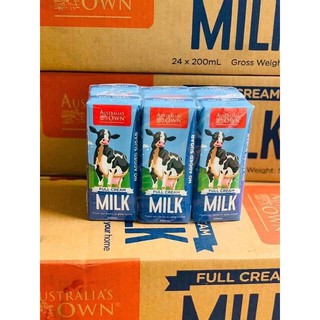 Sữa tươi Úc | THÙNG 24 HỘP SỮA TƯƠI NGUYÊN KEM AUSTRALIA'S OWN 200ML