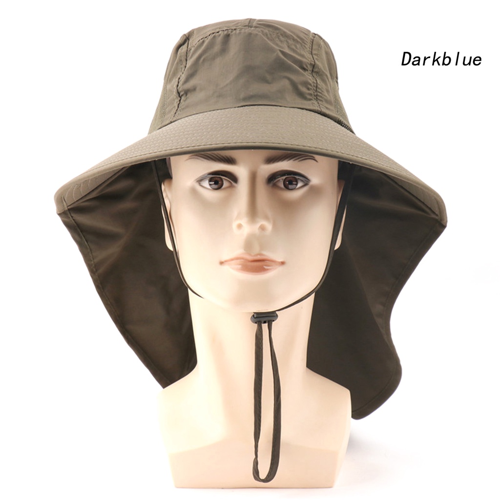 Nón Boonie Chống Nắng Mùa Hè Thoáng Khí Có Dây Đeo Cổ FHG-Fisherman Cho Nam Và Nữ