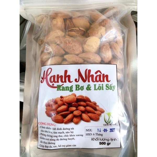 Hạnh nhân rang bơ