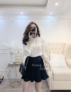 ÁO SƠMI REN TIỂU THƯ SIÊU XINH