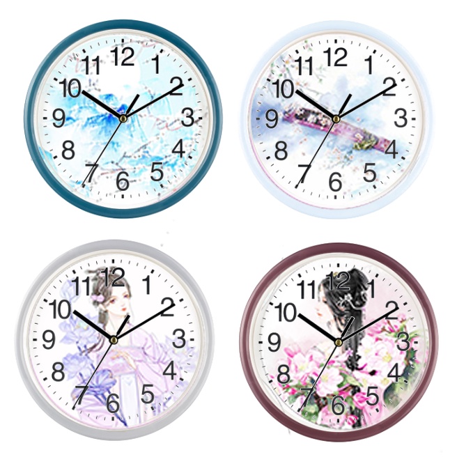 Đồng hồ treo tường cổ trang DHTI26 đồng hồ kaws cute trần tình lệnh tiêu chiến vương nhất bác 13 đến15cm