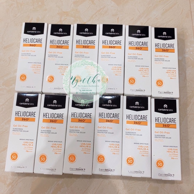 Kem chống nắng Heliocare 360 Gel Oil-Free 50ml