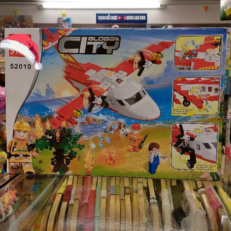 Đồ Chơi Lego Cứu Hỏa - 324 Chi Tiết | Vinh Đồ Chơi