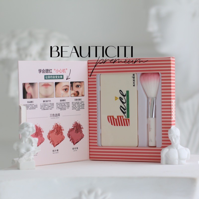 BẢNG PHẤN MÁ HỒNG 3 Ô KAXIER SIÊU XINH ( KÈM CỌ ) | BigBuy360 - bigbuy360.vn