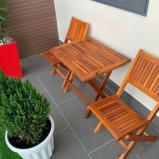 Bàn gỗ xếp cà phê. mới 100%