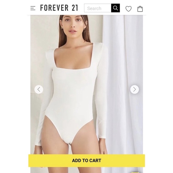 Áo thun bodysuit cổ vuông chất lừ