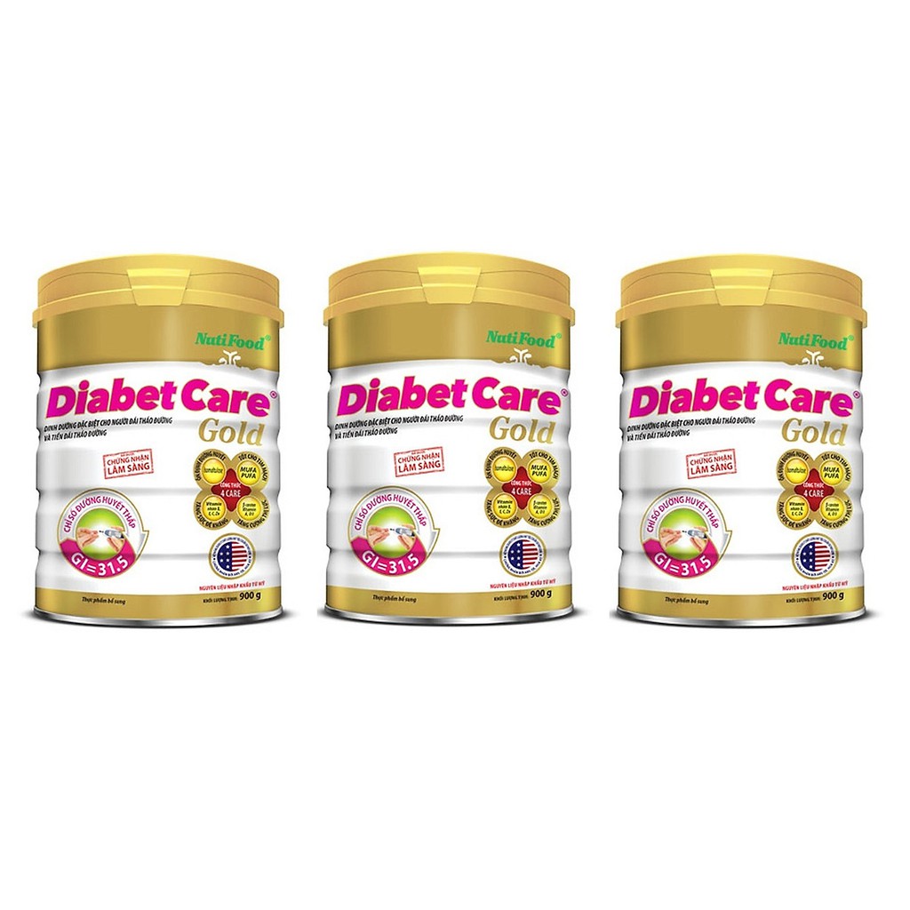 Sữa Diabet Care gold 900g (DÀNH CHO NGƯỜI TIỂU ĐƯỜNG VÀ TIỀN ĐÁI THÁO