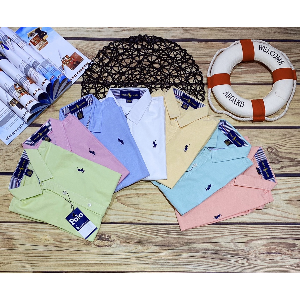 Áo sơ mi tay ngắn trơn Polo size cồ nhập khẩu thời trang cho bé trai 2022 siêu hot
