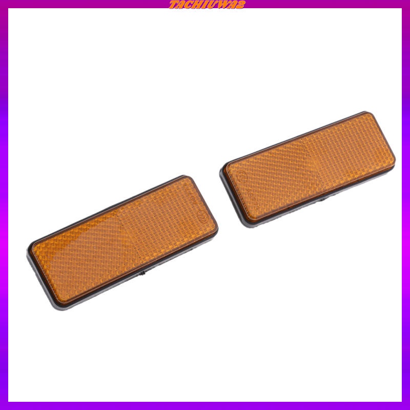 Đèn Phản Quang Hình Vuông Màu Vàng Tachiuwa2 Dành Cho Xe Mô Tô Địa Hình ATV