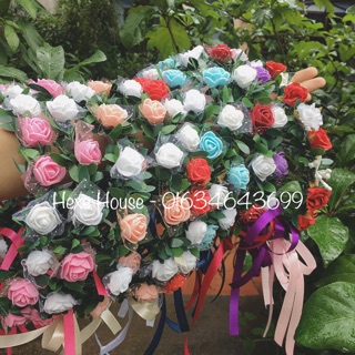 Combo 10 vòng hoa đội đầu