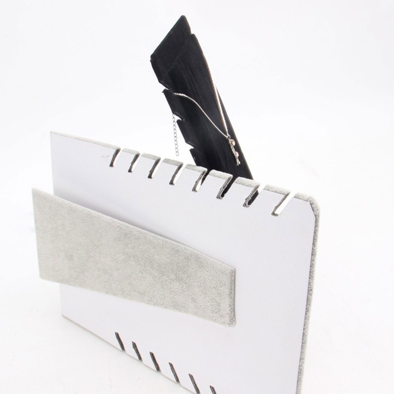 Giá Đỡ Trưng Bày Trang Sức Vòng cổ Bằng Vải Nỉ