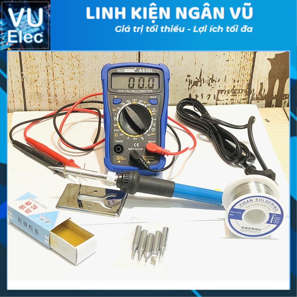 [Freeship] Bộ Đồng Hồ Đa năng, Bộ Mỏ hàn Chỉnh Nhiệt tq936 FULL -  Dụng Cụ Sửa Chữa Đồ Điện Tử dành cho mọi lứa tuổi