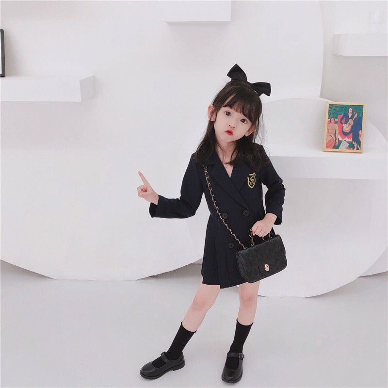 Đầm Xòe Tay Dài Cho Bé 1-6 Tuổi