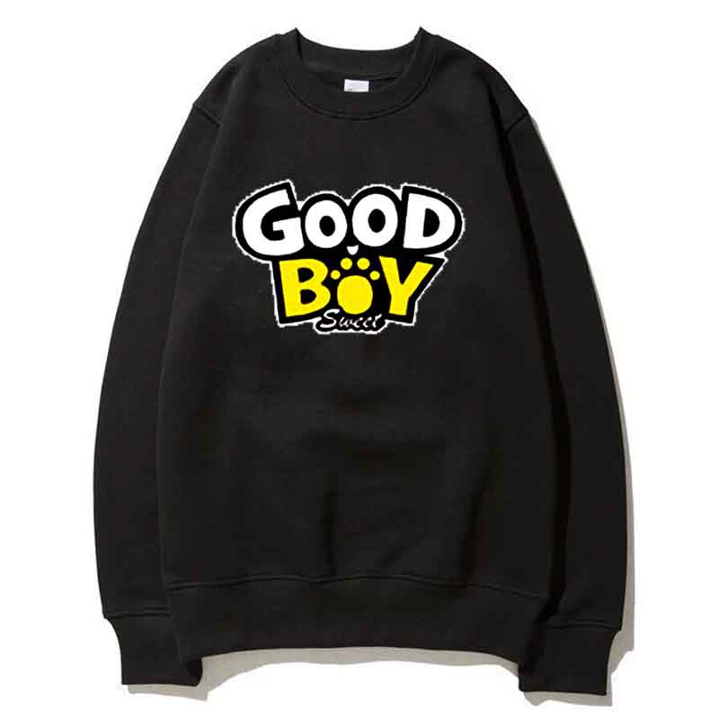 Áo gia Đình, GIÁ SỈ , nỉ lót bông siêu đẹp , y hình , good dad, good mom , good  girl, good boy, MÀU ĐEN