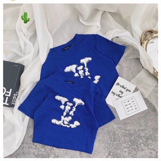 ÁO CROPTOP THUN NỮ MÀU XANH LV QT2