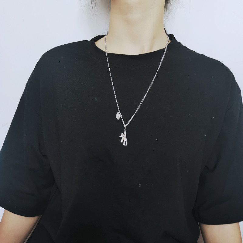 [HOT] VÒNG CỔ KIM LOẠI 3 LỚP UNISEX HÌNH THỎ GẤU SAO THỜI TRANG CÁ TÍNH PHONG CÁCH NỔI BẬT 223VC056