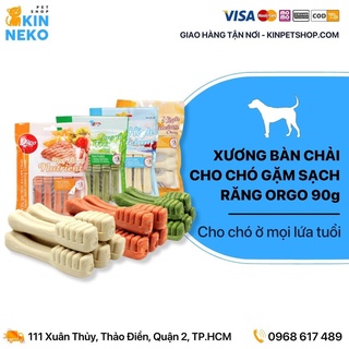 Xương bàn chải cho chó gặm sạch răng Orgo 90gr