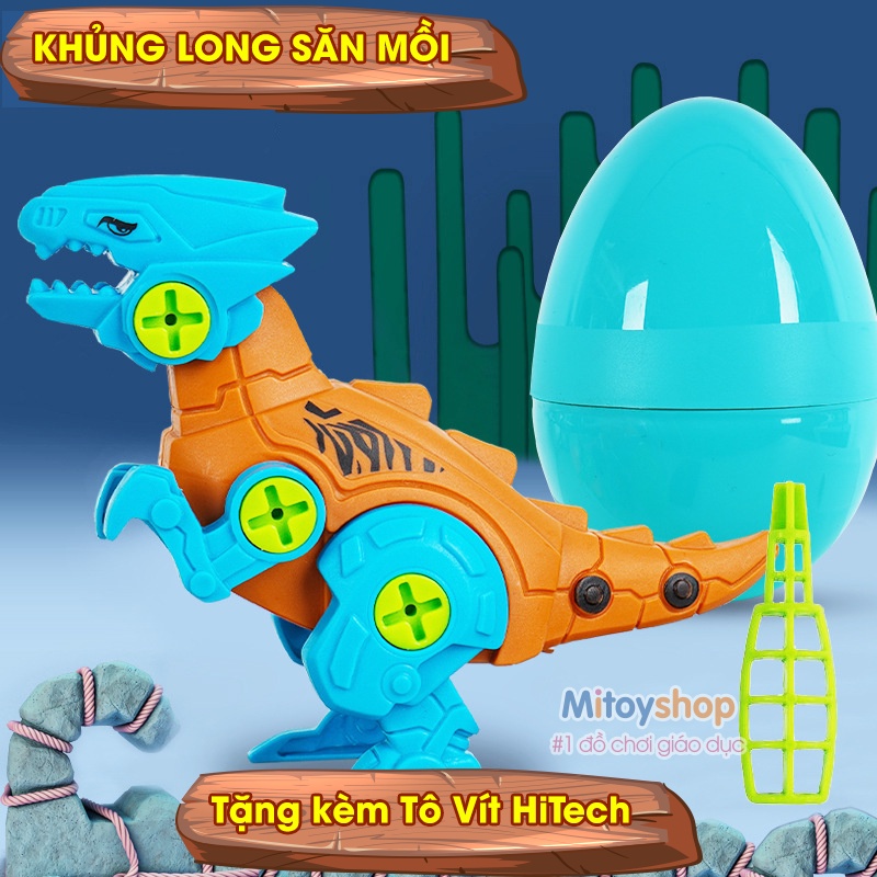 Bộ Lắp Ghép Khủng Long Máy MECHA DINO ⚙️Sáng Tạo⚙️ Tư Duy - Giúp Bé Sáng Tạo, Khám Phá Thế Giới (Nhựa ABS an toàn)