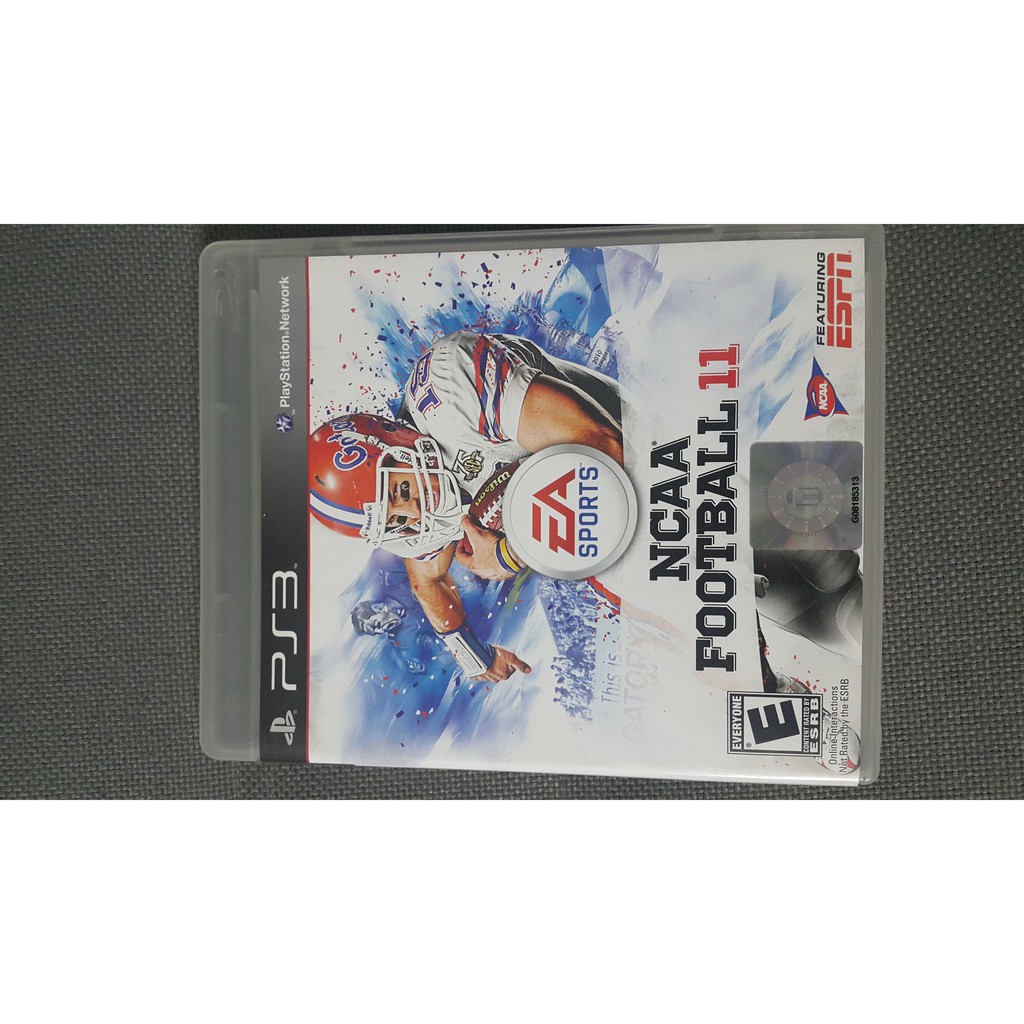 Đĩa game PS3 Ncaa Football 11 hộp đầy đủ