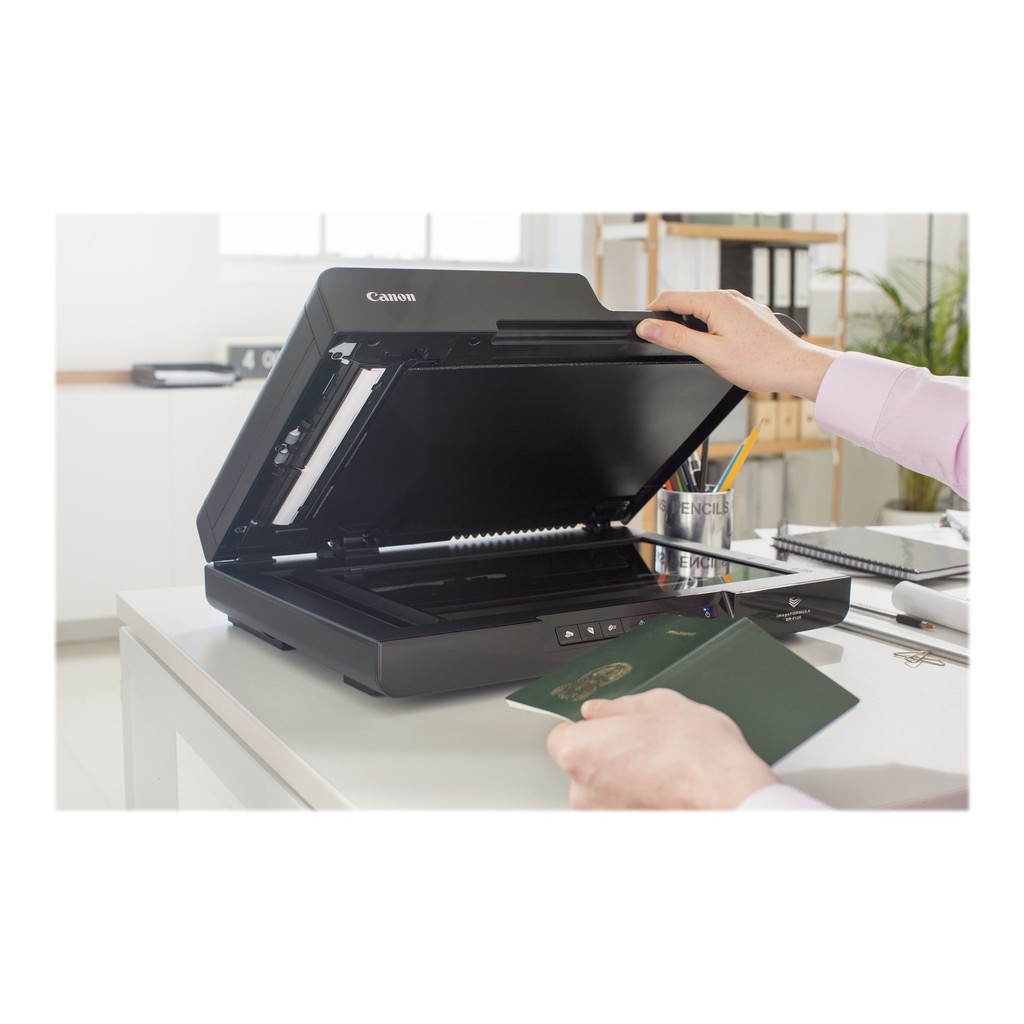 Máy scan hai mặt tốc độ cao  Canon DR-F120  hàng mới chính hãng bảo hành 12 tháng