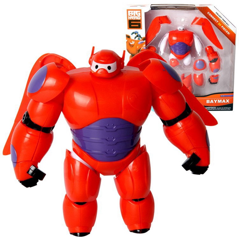 Kids Big Hero Assembly Deformation Toys Baymax Robot Movable Model