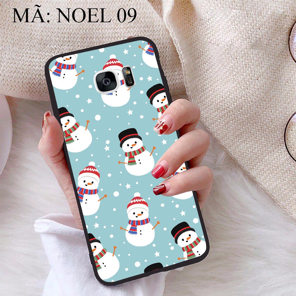 Ốp lưng Samsung S7 Edge viền dẻo TPU BST Giáng Sinh Vui Vẻ